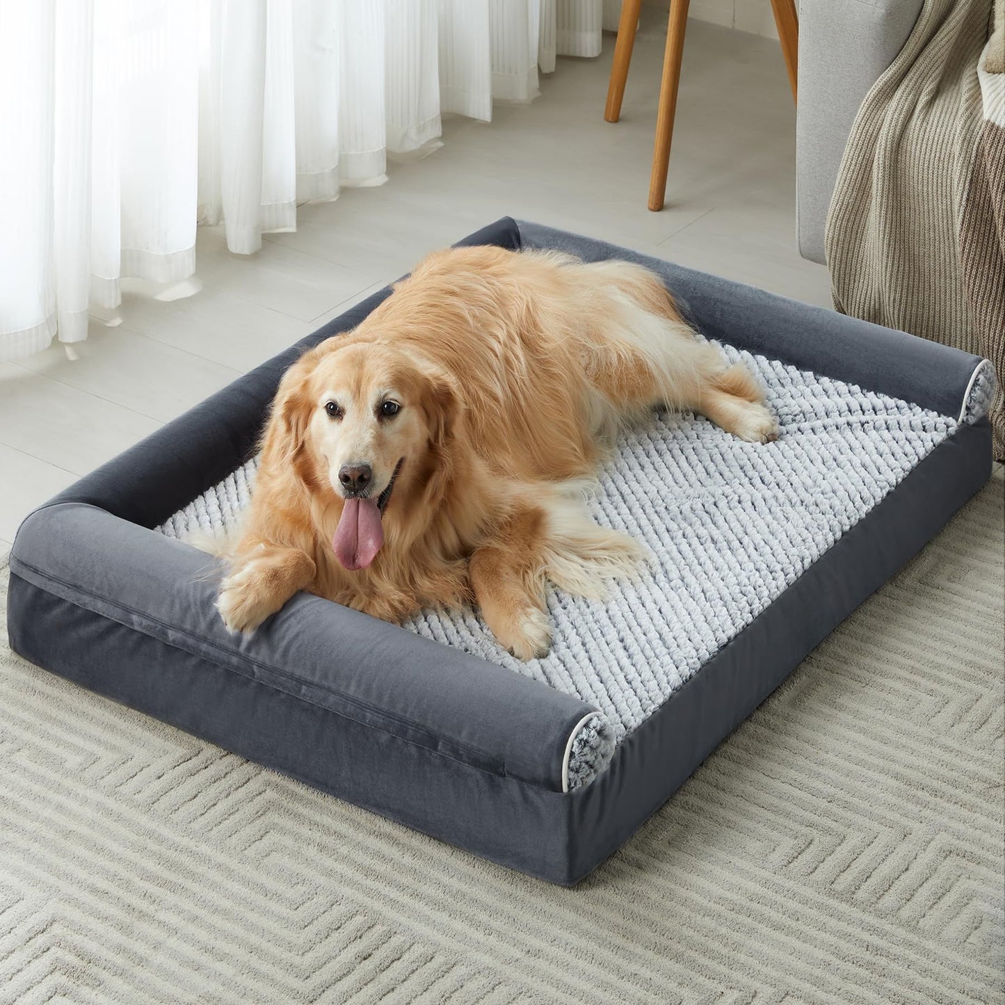 Furseasons™ Luxe Memory Foam Bed